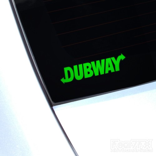 Dubway decal sticker for - dubway,