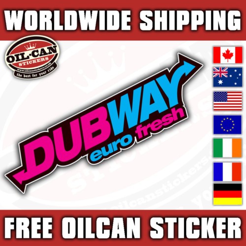 Dubway euro fresh - car, sticker