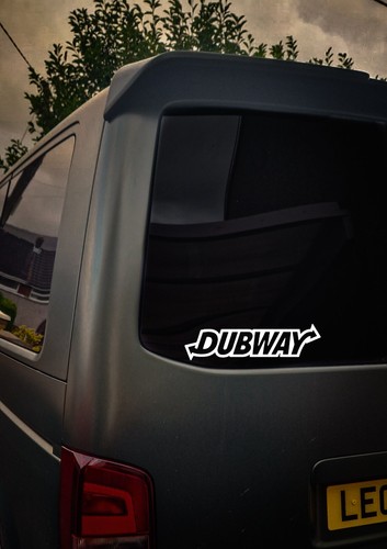 Dubway vinyl sticker decal - dubway,