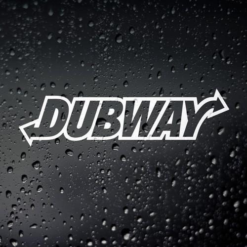 Dubway car sticker dub - car,